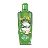 Vatika Naturals Cactus Enriched Hair Oil - Hair Fall Control & Strengthening - Nourishes Scalp & Roots - Reduces Breakage & Promotes Healthy, Thick Hair - for Stronger, Fuller Hair - 300ml