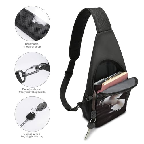 Flying Dove mochila bandolera casual para senderismo miniatura 4