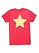 Steven Universe Star T-Shirt,Red,Medium