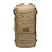 Crazy Ants Large Military Tactical Backpack Hiking Camping Daypack Duffle Upgraded Version (Khaki-50L)