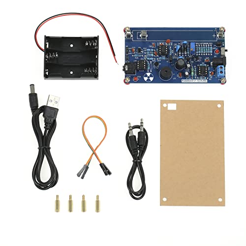 ACAGALA Assembled Radiation Detector System, DIY Miller Tube Tube Nuclear Radiation Detector Geiger Counter Kit Module Experimental Module