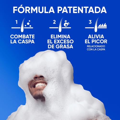 Miniatura 3 de H&S X Old Spice Captain Champú Anticaspa 800ml Actúa Contra La Grasa Y El Picor Desde El Primer Lavado. Hasta Un 100% De Protección Contra La Caspa. Clínicamente Probado. Aroma De Calidad Perfumada