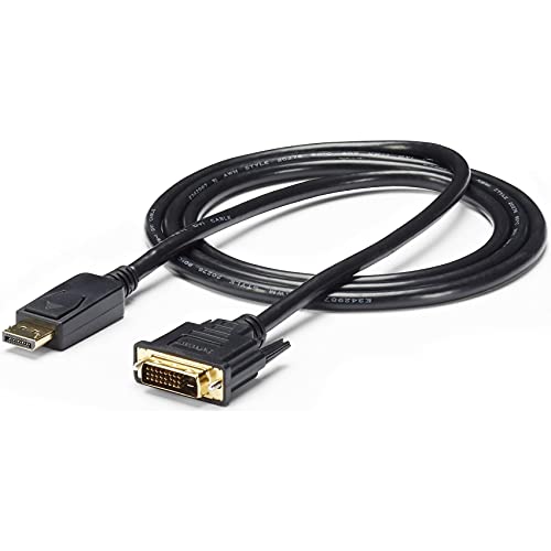 StarTech.com 6 FT DISPLAYPORT TO DVI CABLE 6 ft DisplayPort to DVI Cable, DP2DVI2MM6