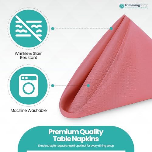 Serviette de table en polyester lavable pour vos banquets et galas