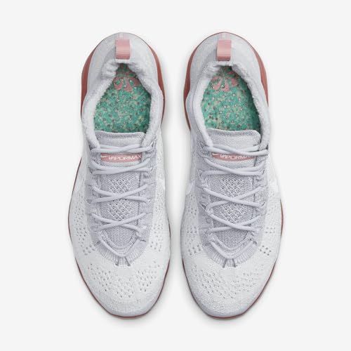 Nike Air Vapormax 2023 Flyknit Women's Shoes (DV6840-006, Photon Dust/Wolf Grey/Red Stardust/White) Size 8.54