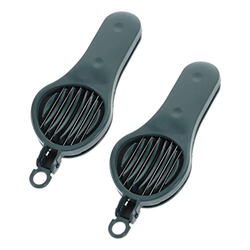 Garneck 2pcs Cherry Slicer Pitter Manual Cherry Pitter Tool for Effortless Fruit Core Removal Compact Design for Home Use Food-grade Material for Jujube and Fruits