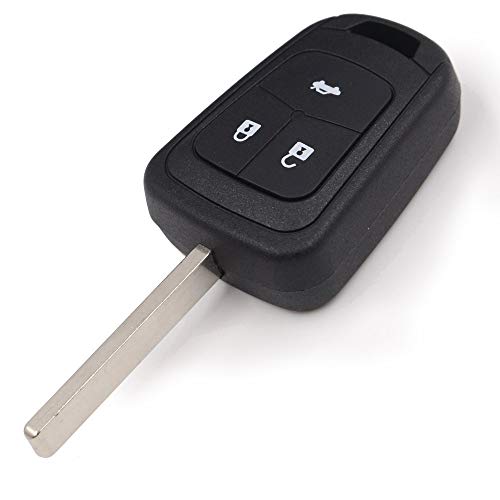 Key Shell Accessories Spare Parts Key Cover Car Remote Control 3 Buttons Compatible With Chevrolet Sonic - Camaro - Cruze