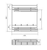 Zoom IMG-2 emuca portabottiglie estraibile carrello per