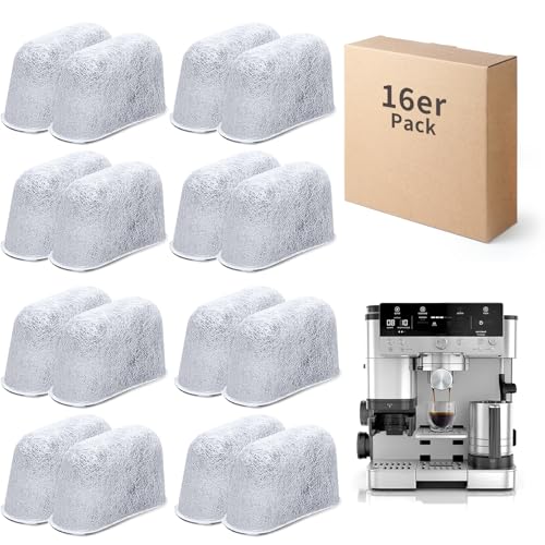16 Stück Wasserfilter für Ninja Luxe Cafe Pro (Cafe LUXE) – Ninja Wasserfilter & Kaffeemaschine Zubehör Ersatzfilterkartuschen für Kaffeevollautomat & Kaffeemaschine, kompatibel mit ES601EU/ES701EU