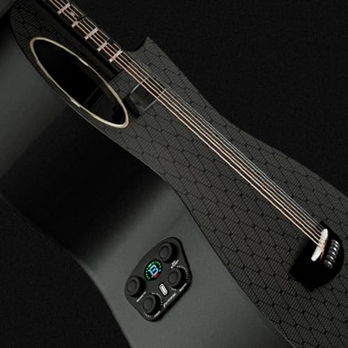 Image of Enya X4 PRO Luca Stricagnoli Black Hole 41-Inch Acoustic-Electric Guitar