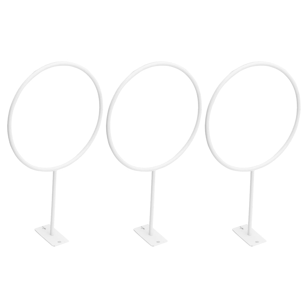 CENPEK Pack of 3 Ball Wall Mount Basketball Sports Ball Rack Display, Ball Wall Mount for Basketballs, Football, Volleyball