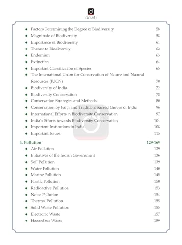 Image of DRISHTI IAS UPSC Books 2026, Environment & Ecology and Disaster Management, Class Notes, GS (Prelims + Mains) Foundation Course Book for UPSC Civil Services