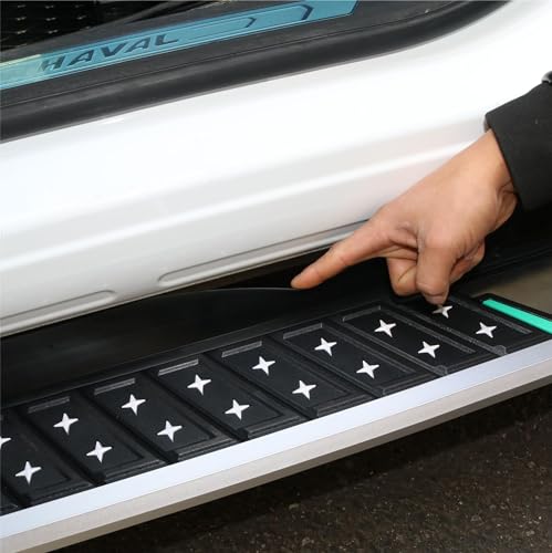 2 estribos laterales de aluminio para Audi Q3 2019-2023 miniatura 2
