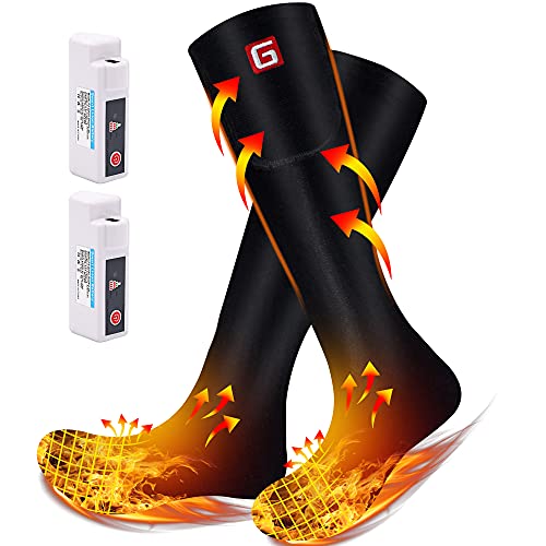 Autocastle-Heated-Socks-Electric-Heated-Socks-for-Men-Women-Rechargeable-Battery-Heating-Socks-Winter-Warm-Thermal-Socks-Washable-Unisex-Foot-Warmers-for-Hunting-Camping-Skiing-Hiking-Outdoors