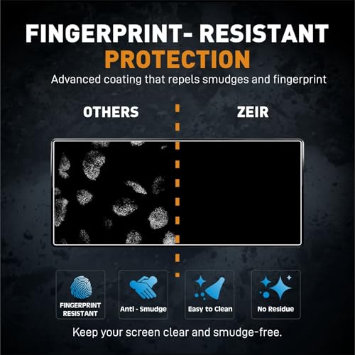 Image of ZEIR [4 PACK] Screen Protector Compatible with TATA ALTROZ Accomplished S 2026 Model - 10 Inch Infotainment [Thin Corners] Touchscreen, 7 inch Instrument Cluster, AC Cluster & Steering Panel | 2025 Facelift TataAltroz Display Guard | 9H Hardness, Anti-Scratch & Water Resistant | HD Clarity Dashboard Touchscreen Accessory 2026+ [Not Tempered Glass]