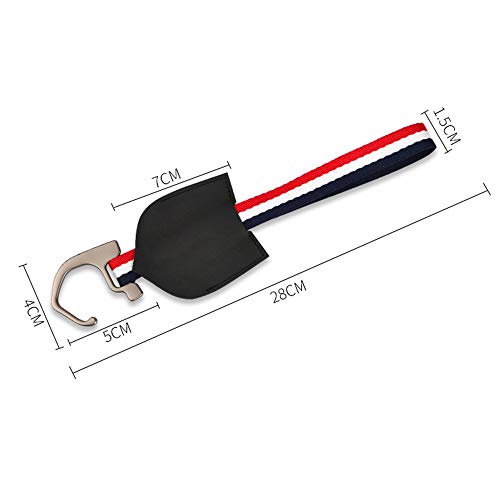Yorten Assentos de ganchos de couro de alta qualidade Ganchos supressíveis Assentos traseiros Gancho