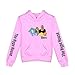 Produktbild Mljlry Hype House Hoodies, Kinder-Hoodies, Charli D'amelio Jungen Und Mädchen,Gruppendruck Langarm Hoodie,Unisex-Hoodie,Pink 2,140cm