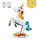 LEGO Creator 3-in-1 Magisches Einhorn - Spielzeug mit Minifiguren - Tierfigur verwandelt Sich in EIN Seepferdchen oder einen Pfau - Kreatives Geschenk für Mädchen und Jungen ab 7 Jahren - 31140