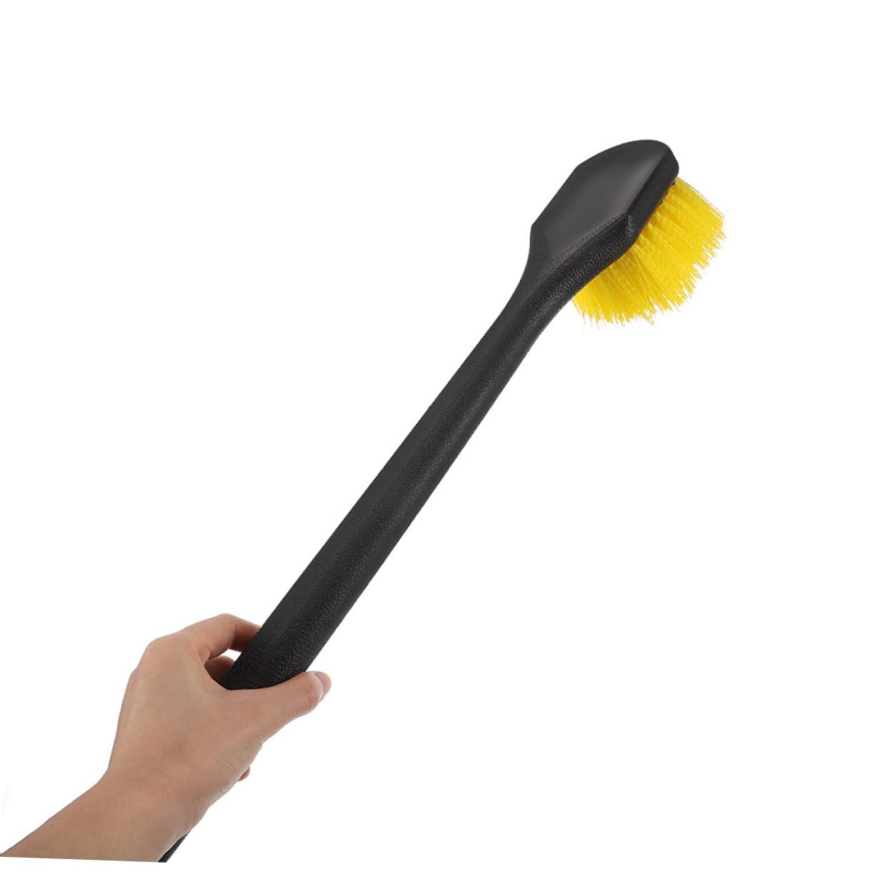 SOIMISS 2pezzi Spazzola per Pulizia Cerchi Auto Manico Setole Resistenti Kit per Detailing Auto e Pulizia Pneumatici Rimuove Sporco Efficacemente