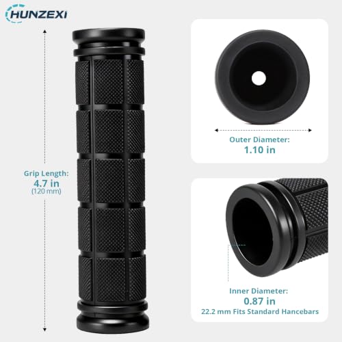 CHUNZEXI 4 PCS Rubber Bike Grips