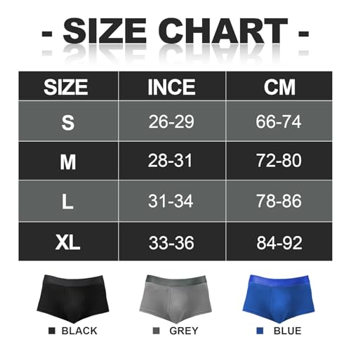 Baoneite Kit Cuecas Masculinas Boxer Microfibra Insider Sunga Roupa Íntima (BR, Alfa, GG, Regular, A