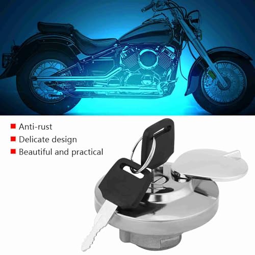 Deryang Anti-Rost-Tankdeckelabdeckung, Tankdeckel, Tankdeckelersatz für Honda Motorcycle Old/Broken One