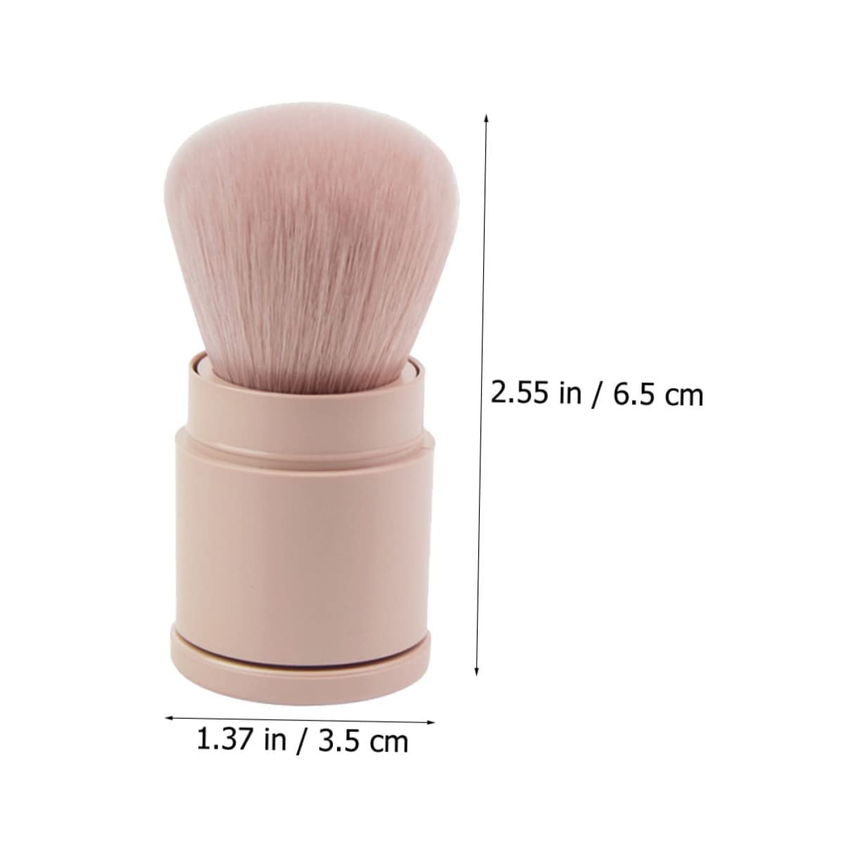 HAPINARY Fluffy Blush Brush for Women Makeup Beauty Tool Portable Lightweight Brush Set
