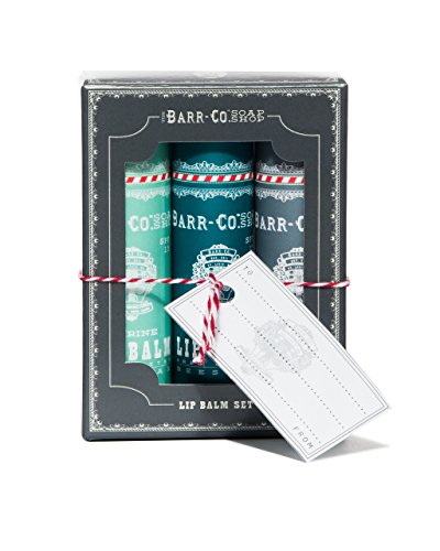 Cool Lip Balm Trio Gift Set by Barr Co