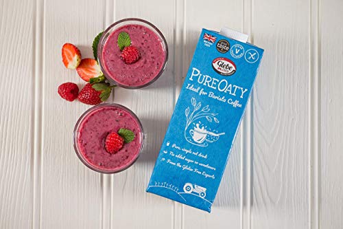 Glebe Farm, Gluten-Free Oat Drink - 10 x 1 Liter, Dairy-Free, Vegan, No Added Sugar