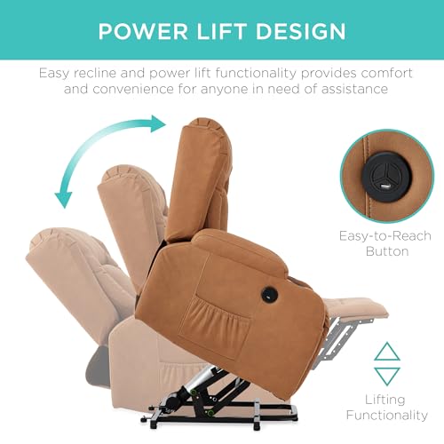 best choice products electric power lift recliner massage chair