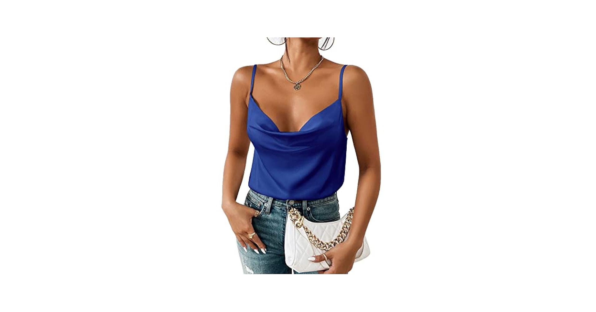 【新品】SEA HEAVY SATIN DOLA CAMISOLE SEA HEAVY SATIN DOLA CAMISOLE
