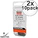 Quik Drive BIT3SU-RC10 10pk #3 Undersized Square Drive Bits 2x 2-Pack