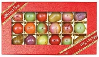 Walnut Tree | Marzipan Fruits Gift Box | Traditional Marzipan Delicacies made from real Almonds | Suitable for Vegetarian and Gluten Free Diets | 190g Pack
