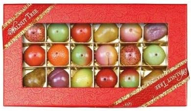 Walnut Tree | Marzipan Fruits Gift Box | Traditional Marzipan Delicacies made from real Almonds | Suitable for Vegetarian and Gluten Free Diets | 190g Pack