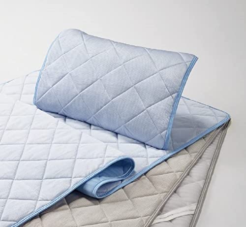 西川 クール タッチ 強力 冷感 パッド ムレにくい 冷たさ長持ち q-max値0.552 CB0602-2 (ピローパッド, グレー)