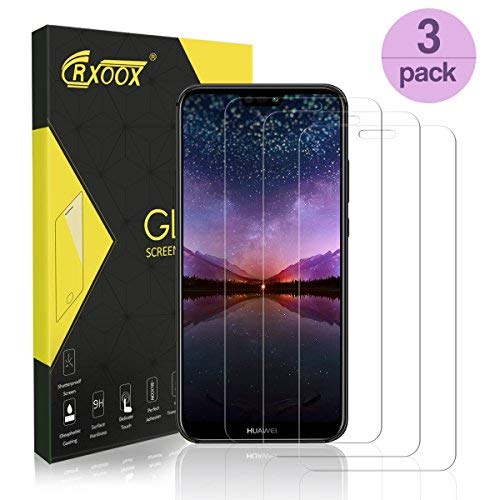 CRXOOX Vetro temperato per Huawei P20 Lite 3 Pezzi...
