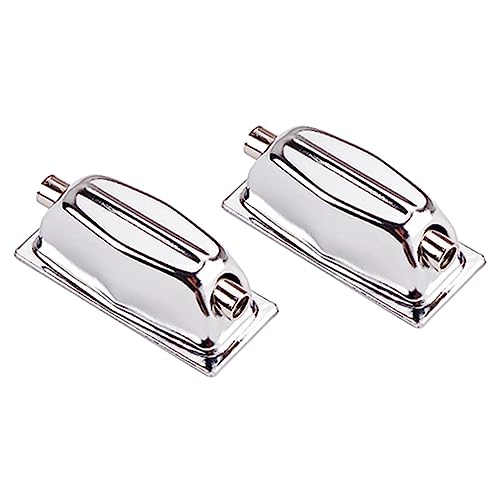 VANZACK 2Pcs Double End Snare Drum Lug Claw Hooks for Drum Set Parts Durable Connector for Bass and Snare Drums Enhanced Resonance and Sustain Professional Design