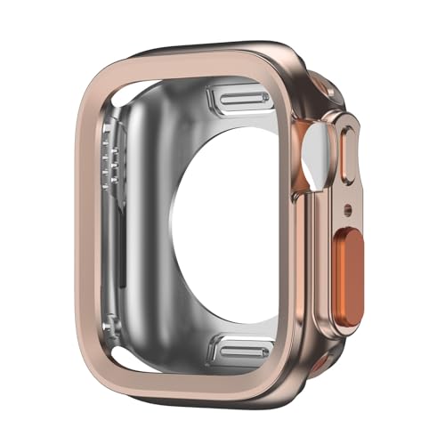 Coque Apple Watch protection intégrale TPU antichoc iWatch 40 41 42 44 45 46 mm
