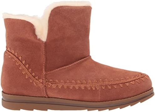 MUK LUKS Women's Ziggy Melrose Bootie Fashion Boot, Cognac, 10 | Image 5