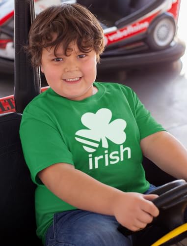 Tstars Youth Kids St. Patrick's Day T-Shirt Lucky Irish Shamrock Clover Design for Boys and Girls3