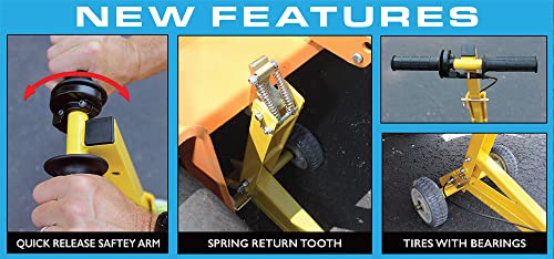 Jungle Jim's Commercial Or Push Mower Lift Jack - Even Ztrs - 800 Pound Capacity! #TOP1