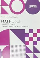 MATHbook Course 3 Vol 1 Middle School Math Solution 1684597382 Book Cover
