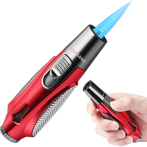 Encendedor Jet Recargable de Butano Color Rojo miniatura 1