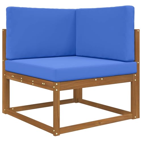 Coussins de canapé d'extérieur antidérapants et lavables turquoise 80x80 cm ergonomiques pour terrasse