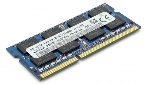 Image of 4GB DDR3 Laptop RAM for Hynix - 1600MHz PC3-12800S 204-Pin SO-DIMM 1.5V Non-ECC Unbuffered Notebook Memory Module Upgrade - Part Number: HMT351S6CFR8C-PB