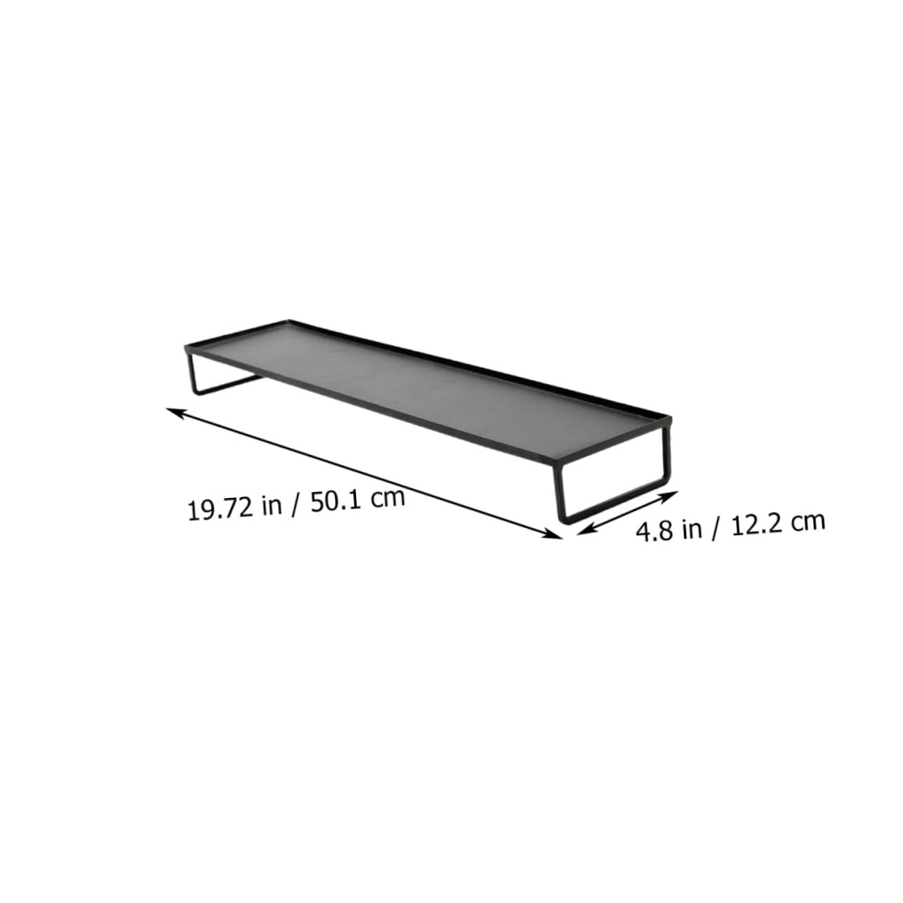 Multifunktionales Eisen Regal Teeset Aufbewahrung Blumenübertopf Ablage Robustes Handwerksregal für Tee Pflanzen Zubehör
