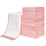 Rocinha Disposable Changing Pads for Baby 100 Pack Waterproof Diaper Changing Pad Cover Breathable Underpads Bed Table Protector Mat Baby Changing Pad Liner, 17 Inches x 13 Inches