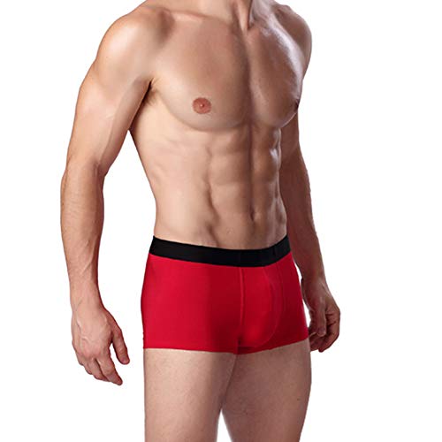 Ropa interior para hombres transpirable con ajuste suave y bóxer sexy elástico