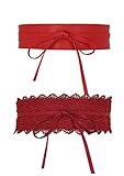 Verstellbar: Sie müssen die Bindegürtel nur selbst binden, um es an Ihre Taille anzupasse. Außerdem können Sie auch viele Arten von Bowknot-Stilen machen, wie Sie wollen. Ihrer Fantasie sind keine Grenzen gesetzt.