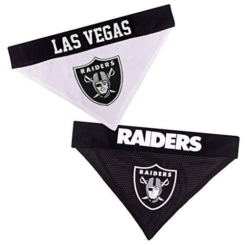 NFL wendbar Bandana für Hunde & Katzen. Mesh & Premium Stickerei Team Schal Bandana. Hund Geburtstage, Party 's, Fußball Games. Pet Bandana Dual Sided erhältlich in 32 NFL Teams und 2 Größen Cover